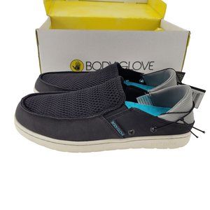 Women's Body Glove Aruba Hydro Sneakers  Black Scuba Blue Size 7 NIB